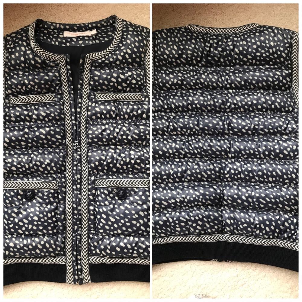EUC Tory Burch Vest Size 4 - Picture 4 of 8